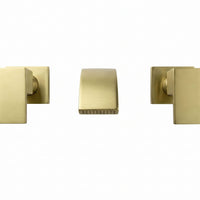 Mezclador Pared Novo Quadrato Oro Cepillado