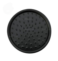 Mezclador Cruceta  Vintage  Negro + Ducha 20cm