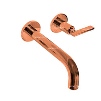 Griferia Pared Pala oro rosa (Agua fria)