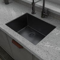Lavaplatos Rectangular 60 x 40 x 21cm Negro Mate