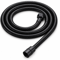 Ducha De Mano Slim Negro Mate