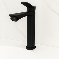 Grifería omega negro mate (Agua Fría)