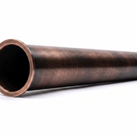 Sosco Desague lavamanos 30cm Cobre Antiguo