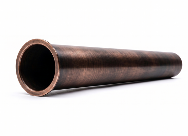 Sosco Desague lavamanos 30cm Cobre Antiguo