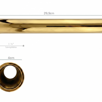 Sosco Desague lavamanos 30cm Dorado