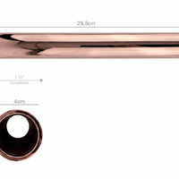 Sosco Desague lavamanos 30cm Oro rosa