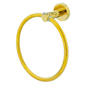 Juego  Accesorios Redondo Dorado x 6 piezas