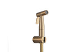 Ducha de mano Oro Cepillado  Con Soporte