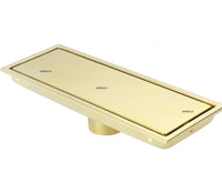 Rejilla Piso Dorado  30cm x 10cm
