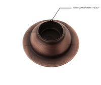 Rejilla Piso  Cobre Antiguo Diametro 10cm Diseño Manzana