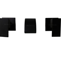 Mezclador Pared cuadrado negro