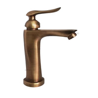 Grifería vintage lavamanos Bronce Antiguo (Agua fría)