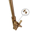 Griferia Vintage Cruceta Bronce antiguo