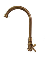Griferia Vintage Cruceta Bronce antiguo