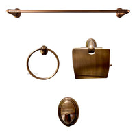 Juego accesorios x 4 Bronce Antiguo