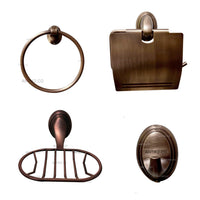 Juego accesorios  x 4 Bronce Antiguo