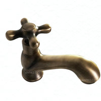 Griferia lavamanos vintage Bronce Antiguo