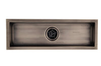 Rejilla piso Bronce Antiguo Rectangular  80cm