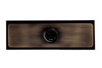 Rejilla piso Bronce Antiguo Rectangular  60cm