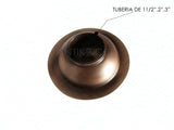 Rejilla Piso Cobre Antiguo Diametro 10cm