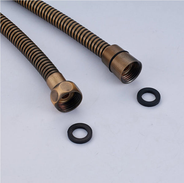Ducha De Mano Acero Tono Bronce Antiguo
