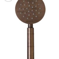 Ducha De Mano Acero Tono Bronce Antiguo