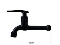 Llave terminal Pared Negra (Agua fria)