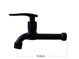 Llave terminal Pared Negra (Agua fria)
