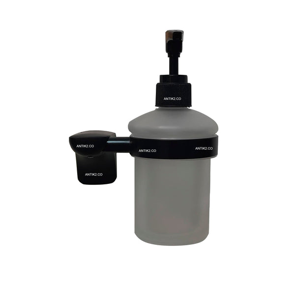Dispensador jabón líquido negro