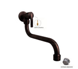 Griferia Vintage Pared Cobre Antiguo Oscuro
