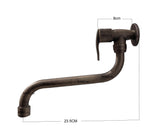 Griferia Pared Vintage Bronce Antiguo
