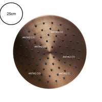 Mezclador Bronce Antiguo + Ducha 25cm