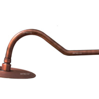Registro ducha Vintage Cobre Antiguo + Ducha 25Cm