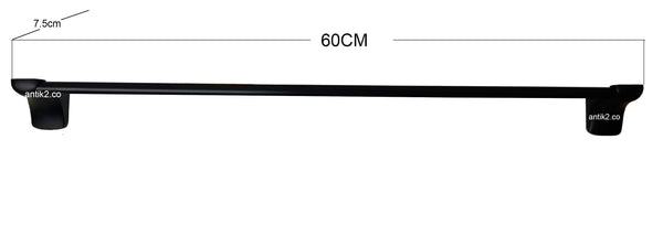 Toallero de Barra Negro
