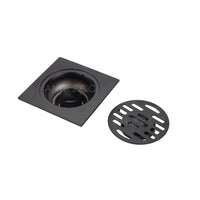 Rejilla piso Cuadrada 10x10cm negra