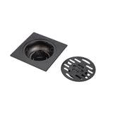 Rejilla piso Cuadrada 10x10cm negra