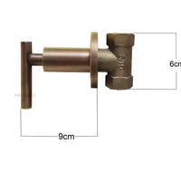 Registro Ducha Vintage Bronce antiguo