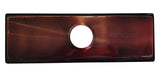 Rejilla Piso  Cobre Antiguo Brillante  Rectangular 80cm