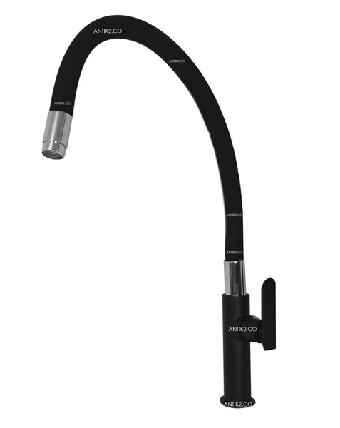 Griferia  Negro Flexible