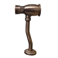 Llave push Orinal  Bronce  antiguo