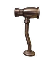 Llave push Orinal  Bronce  antiguo