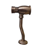 Llave push Orinal  Bronce  antiguo