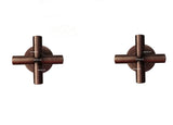 Mezclador ducha 8" Cobre Antiguo