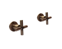 Set Mezclador vintage  + Ducha 30cm  Bronce antiguo