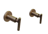 Set Mezclador + Ducha 20cm  Bronce antiguo