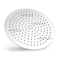 Griferia Mezclador Cruceta+ Ducha redonda 20cm