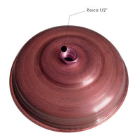 Ducha cobre Crudo 18cm