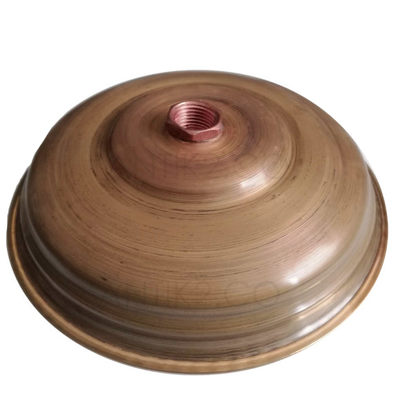 Ducha Redonda Bronce Crudo 30cm