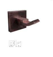 Juego accesorios cuadrado x 3 Cobre Antiguo