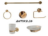 Juego  Accesorios Dorado  x 6